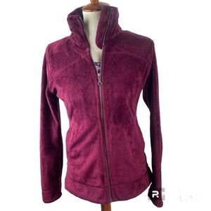 Marmot Women’s Berry Purple Small Soft  Full Zip Mid-Weight Fleece Jacket